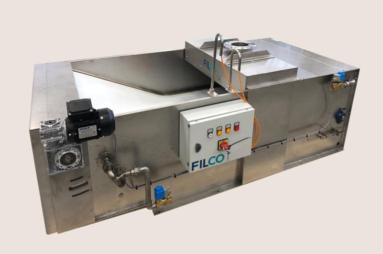 FILCO Endless Bandfilter type TME for filtration of large volumes and heavy-duty contamination